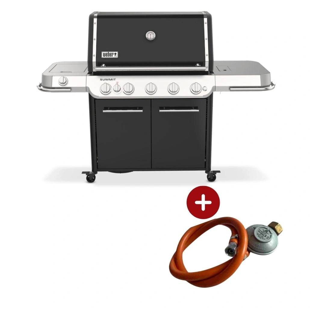 Gratar pe gaz Summit FS38 E 5 arzatoare + REGULATOR