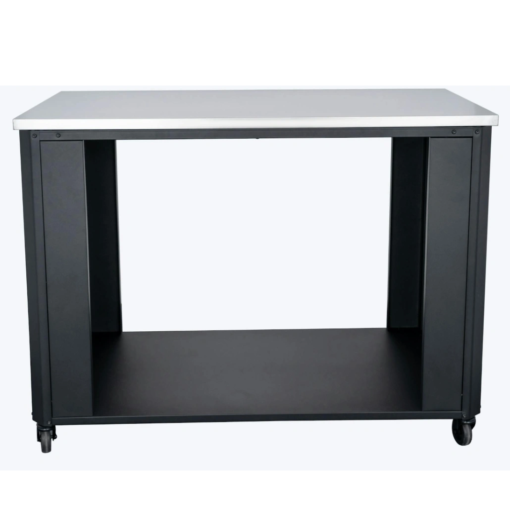 Dulap deschis Cozze -  blat de masa din otel inoxidabil 115 cm