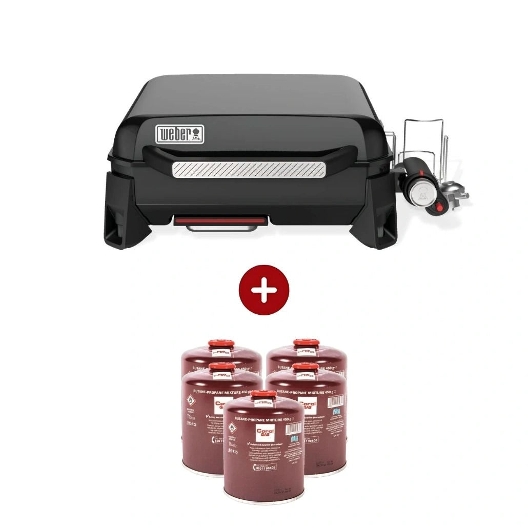 Gratar pe gaz Weber Slate GP 43 + 5 Rezerve gaz