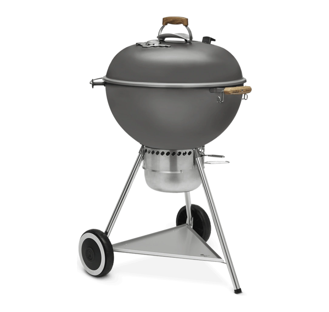 Gratar pe carbuni Kettle Grill 57 cm - Gri Metalic