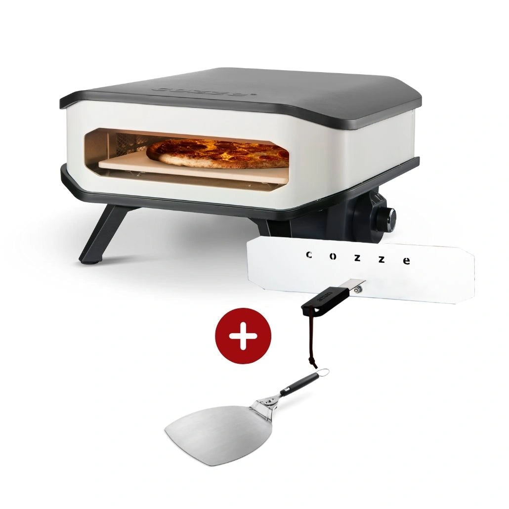 Starter pack electric pizza 34cm Cozze cu usita si piatra de pizza