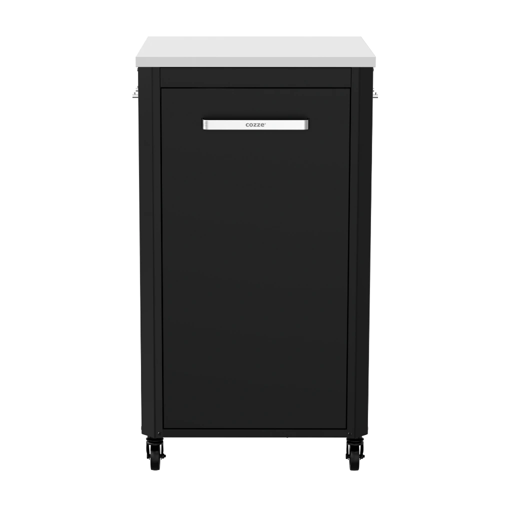 Bucatarie exterioara Cozze - dulap cu blat de masa din otel inoxidabil ( inalt 110 cm)