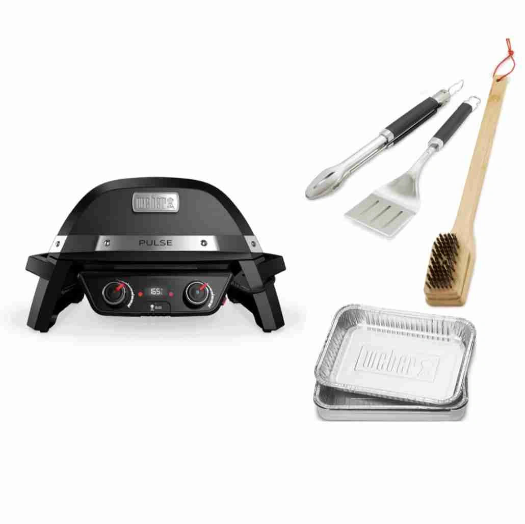 Gratar electric Weber Pulse 2000 - BASIC PACK