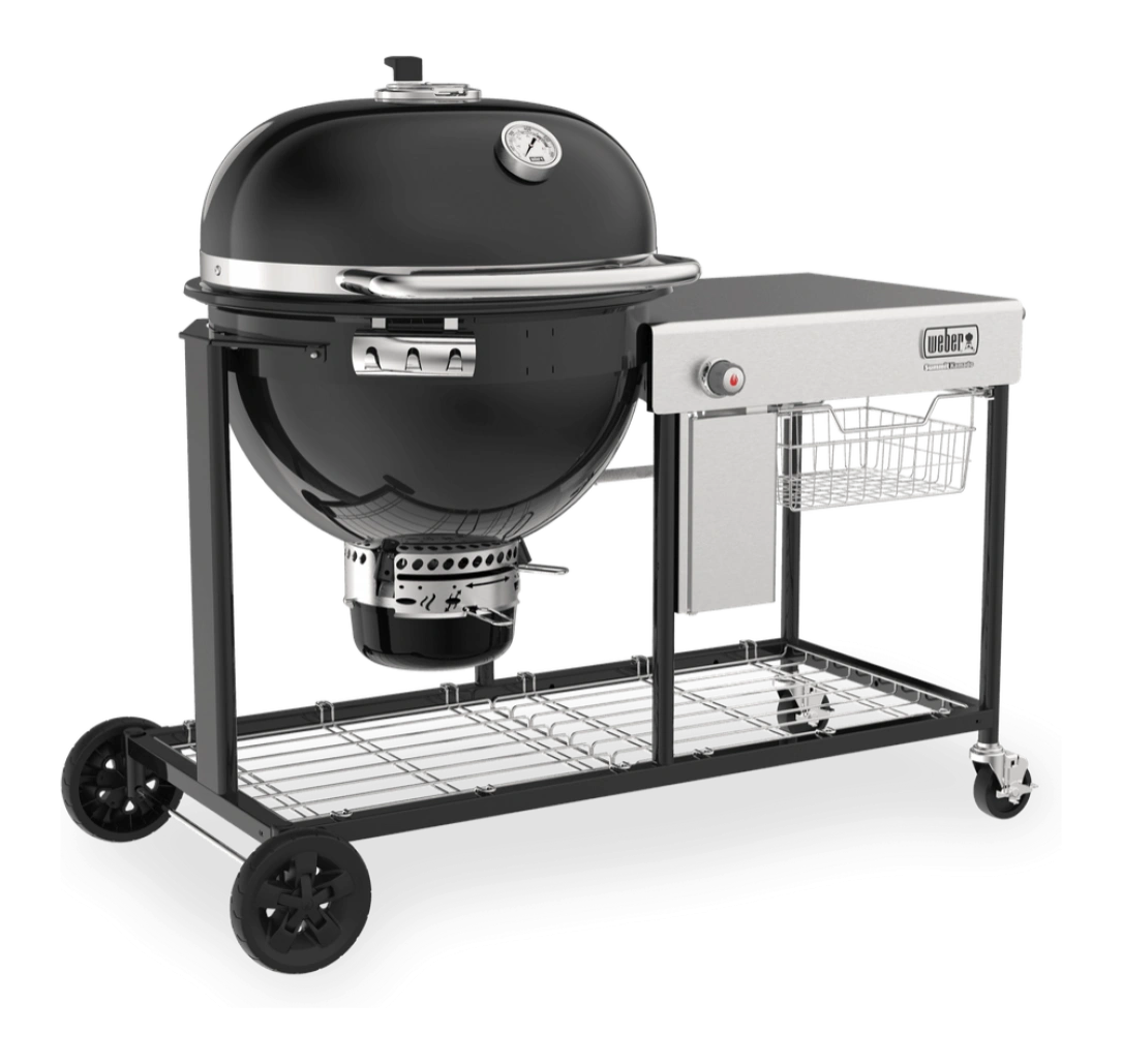 Gratar pe carbuni Summit Kamado S6 - Negru
