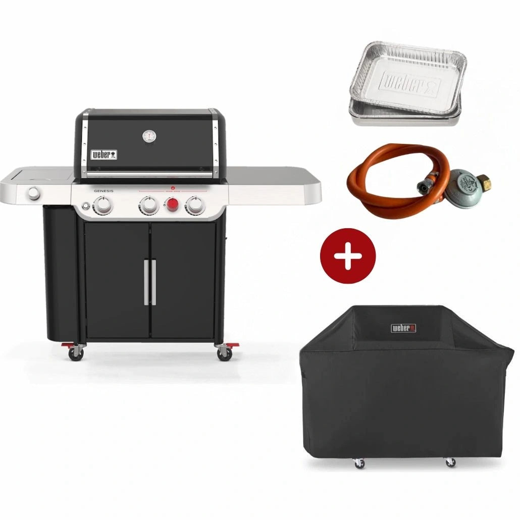 Pro Pack Weber - Gratar pe gaz E-335 - Negru + Regulator