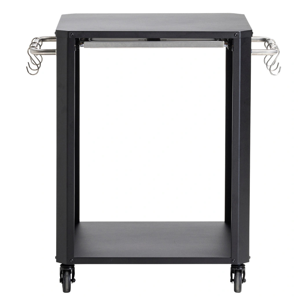 Masa de exterior COZZE pentru cuptoare de pizza - polita extensibila din otel inoxidabil