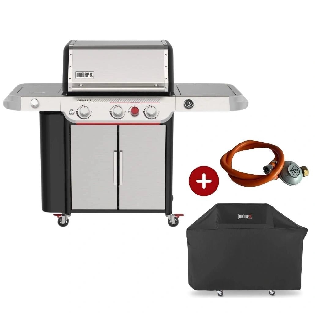 Gratar pe gaz Genesis SP-335W 3 arzatoare + Regulator + Husa