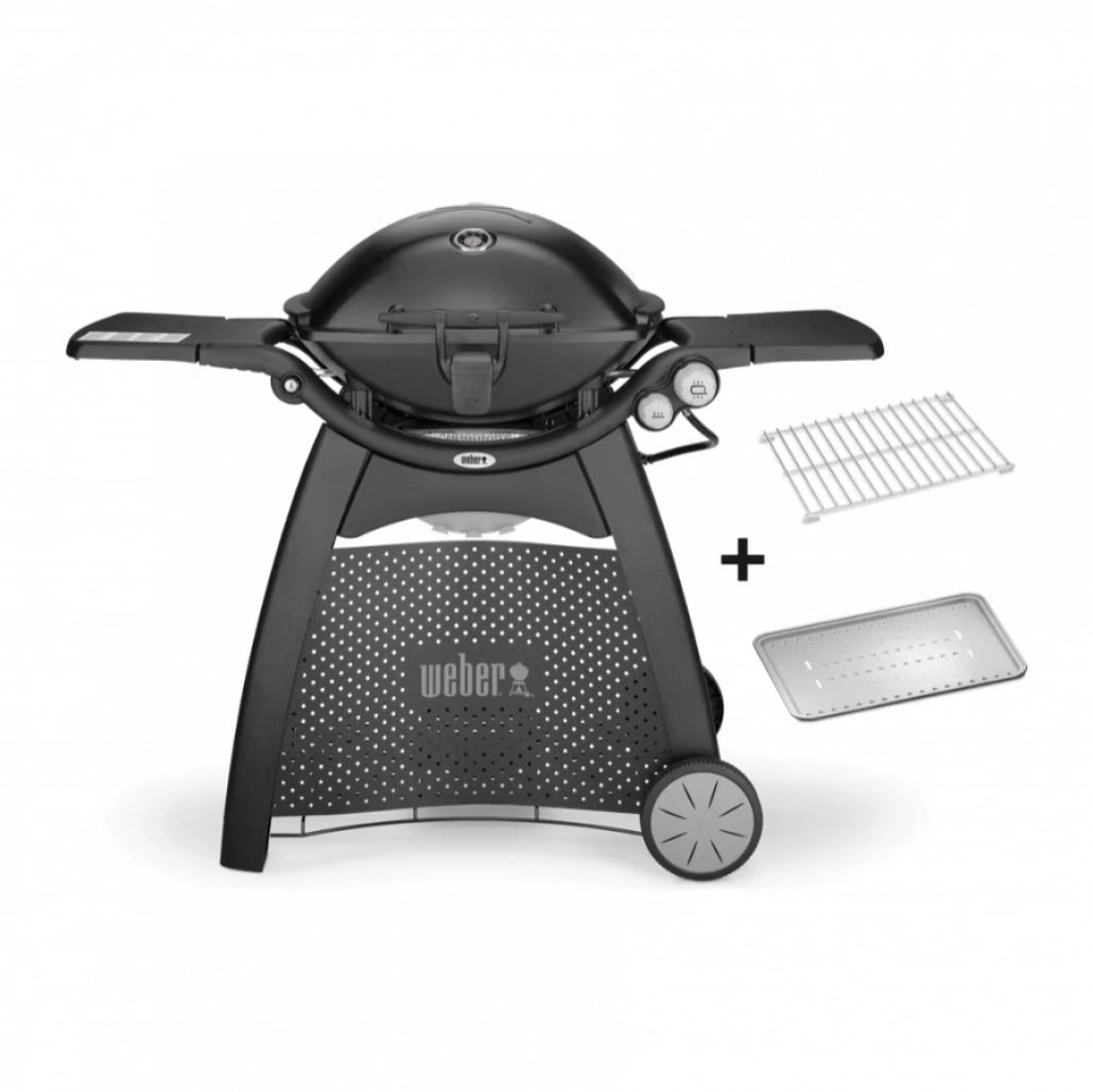 Gratar pe gaz Q3200 + Grilaj gatire indirecta + deflector