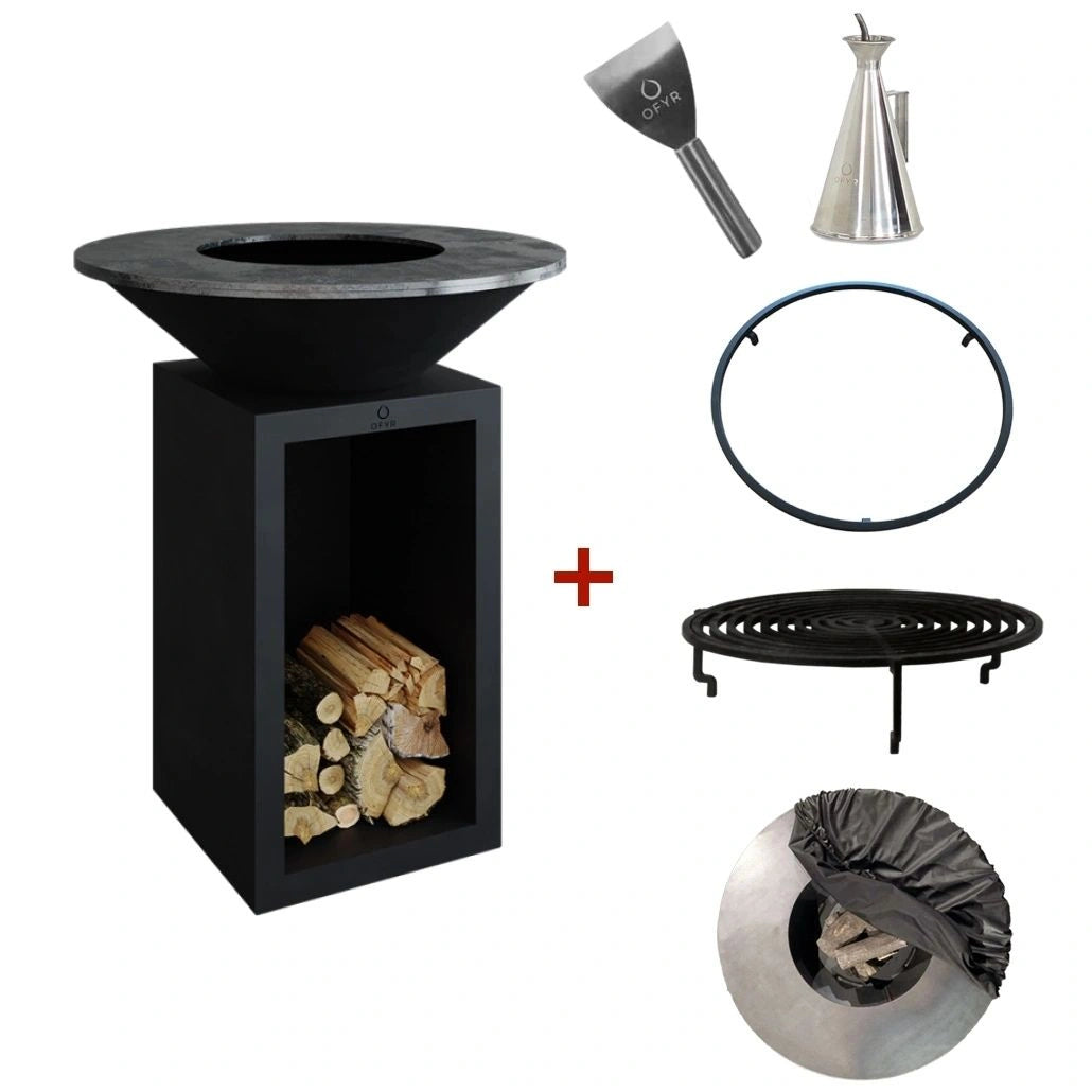 Pro Pack - OFYR Negru 85 SD - Pe lemne