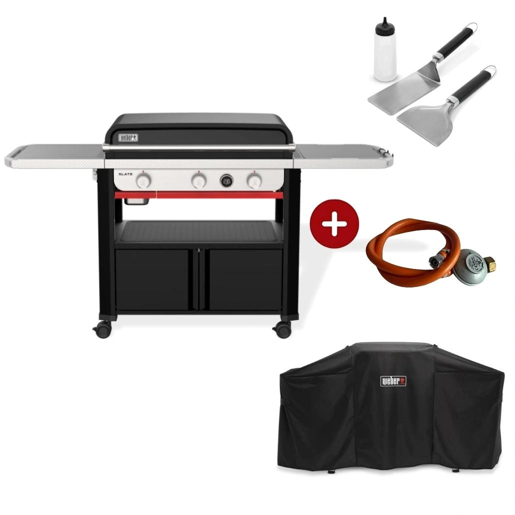 Pro Pack Weber - Gratar pe gaz Weber Premium SLATE GPD 76 cm + REGULATOR